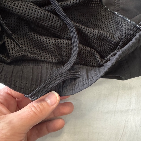 Speedo Men's Small Elastic Waist Swim Trunk Bottoms Pull On Mesh‎ Lined Black - Picture 9 of 14